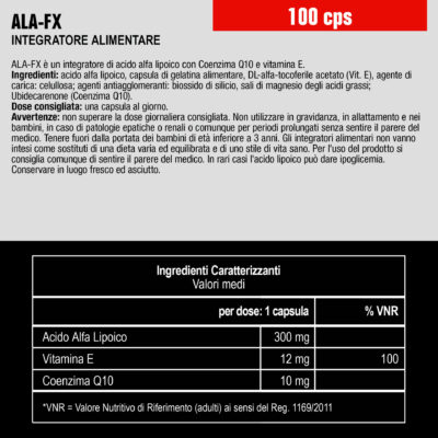 Ala-fx 100 Cpr