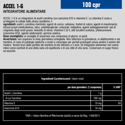 Accel 1-G 100 cpr